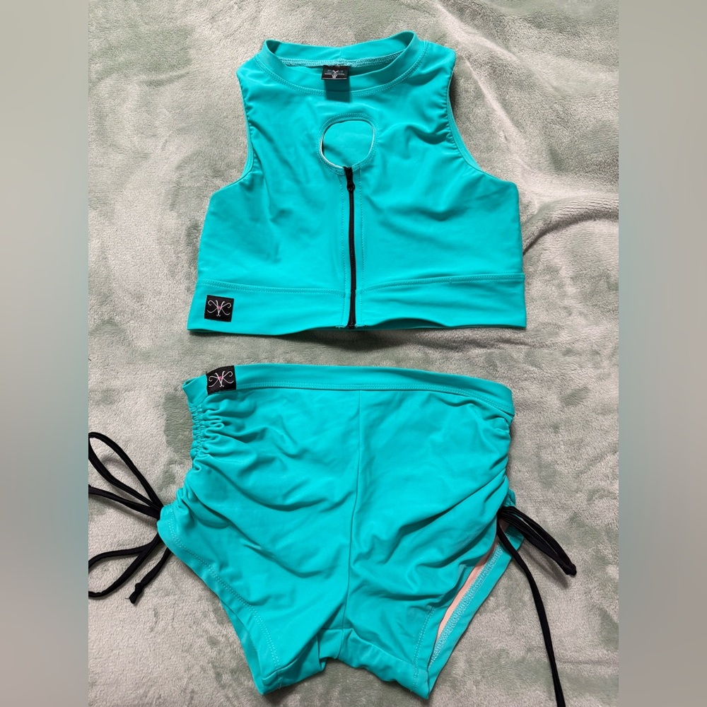 Kandi Kouture Vibrant Teal Set TXS